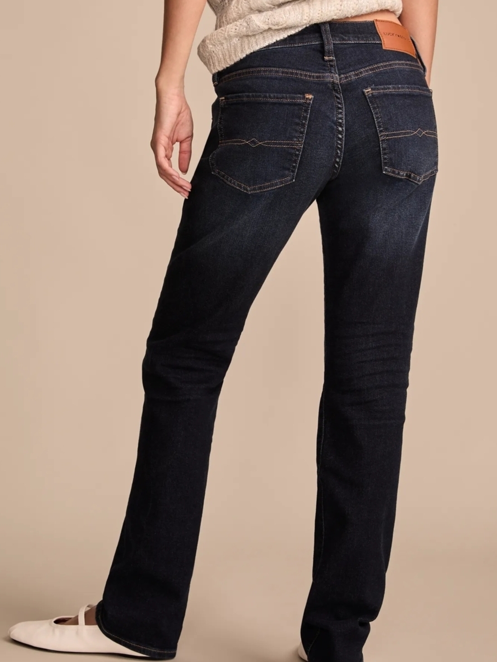 Lucky Brand Dark Indigo Straight-Leg Women's Jeans